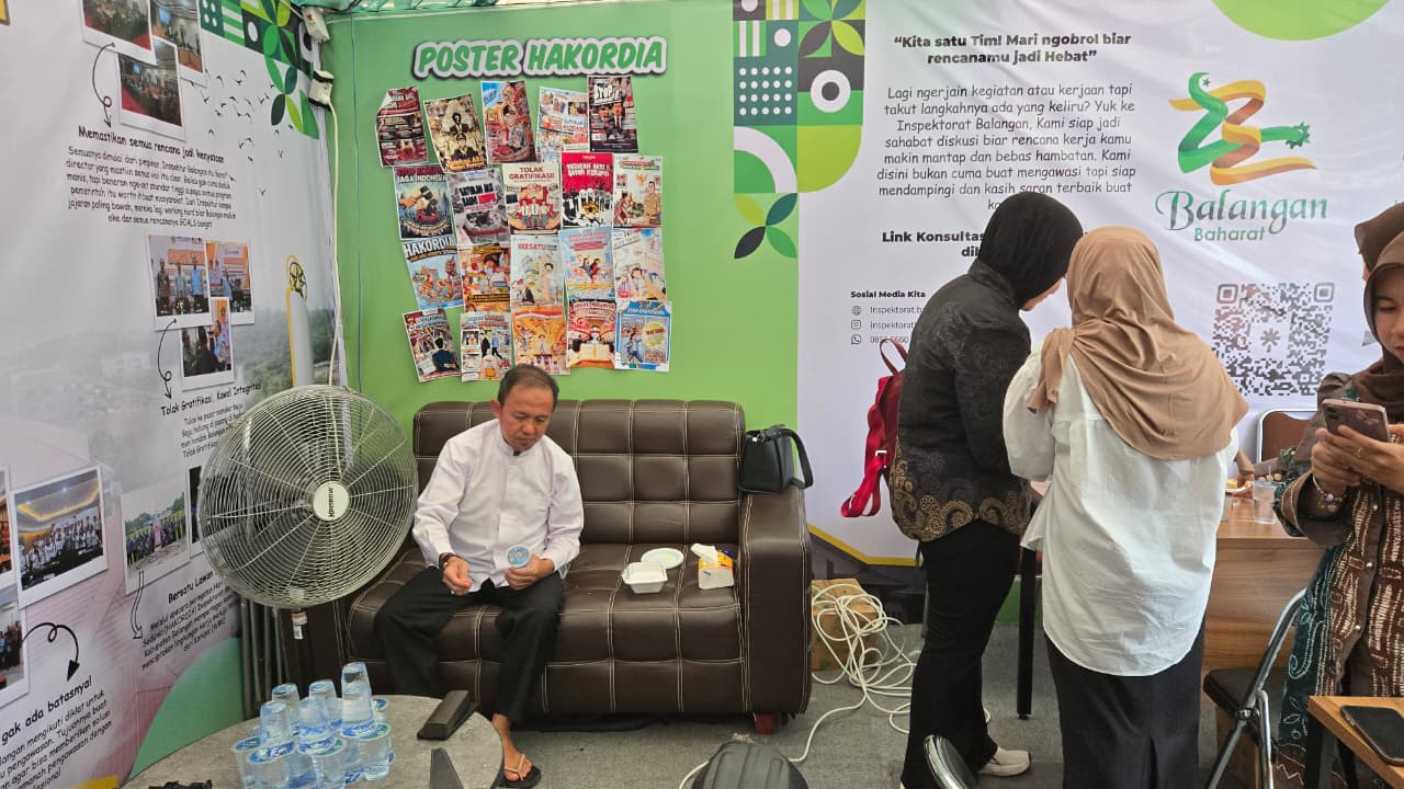 Kegiatan Booth Inspektorat Kabupaten Balangan - Foto 2