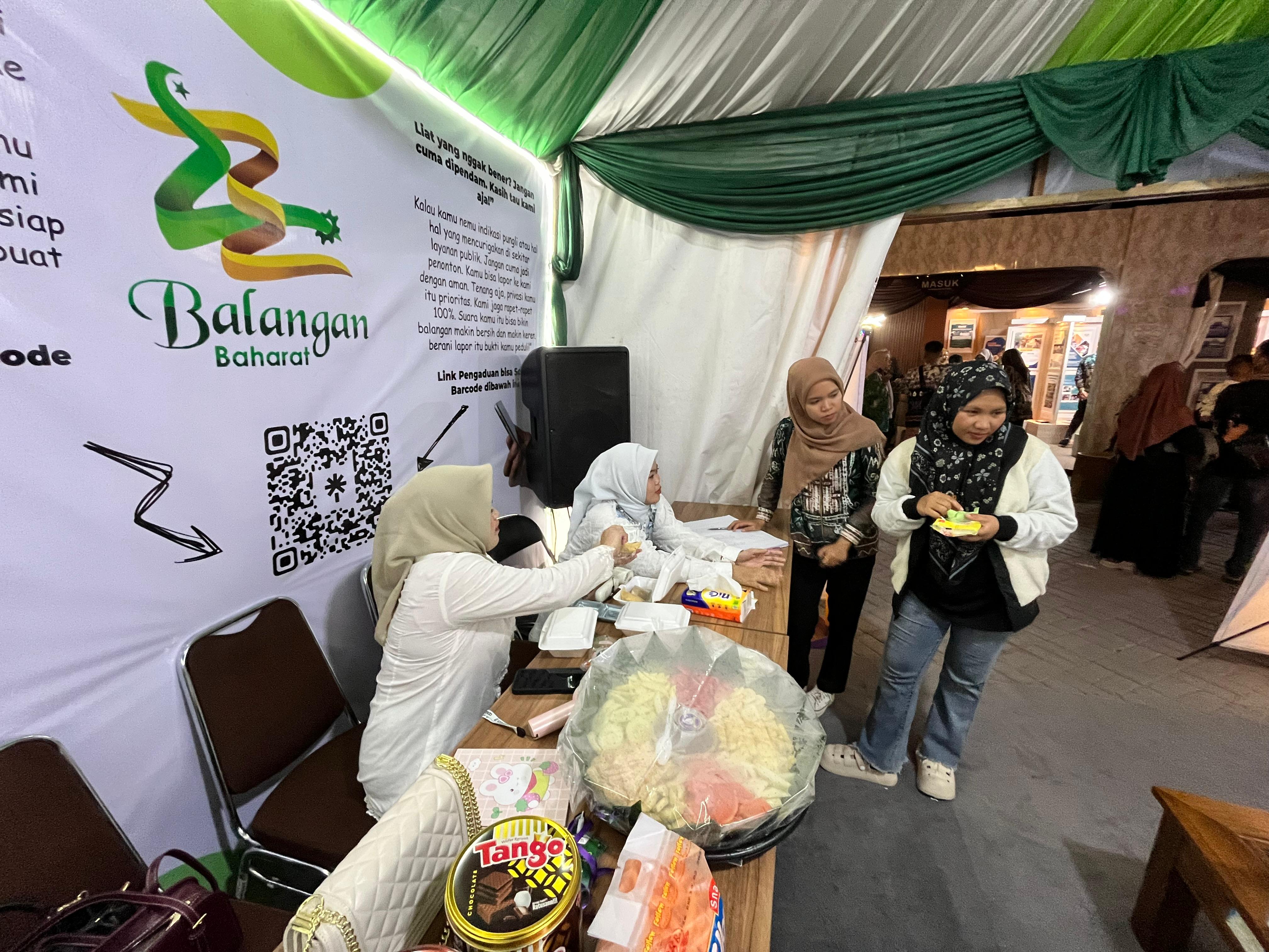 Kegiatan Booth Inspektorat Kabupaten Balangan - Foto 6