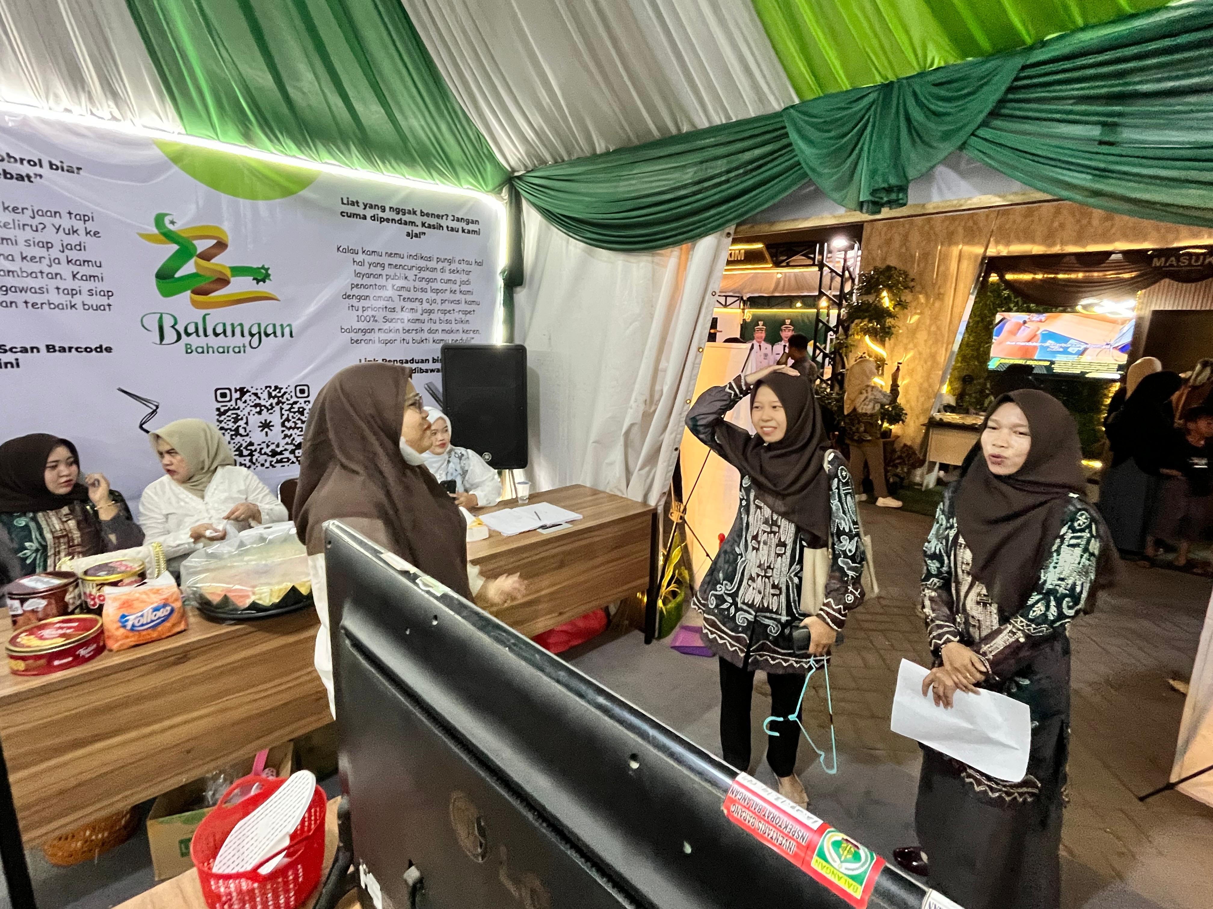 Kegiatan Booth Inspektorat Kabupaten Balangan - Foto 7